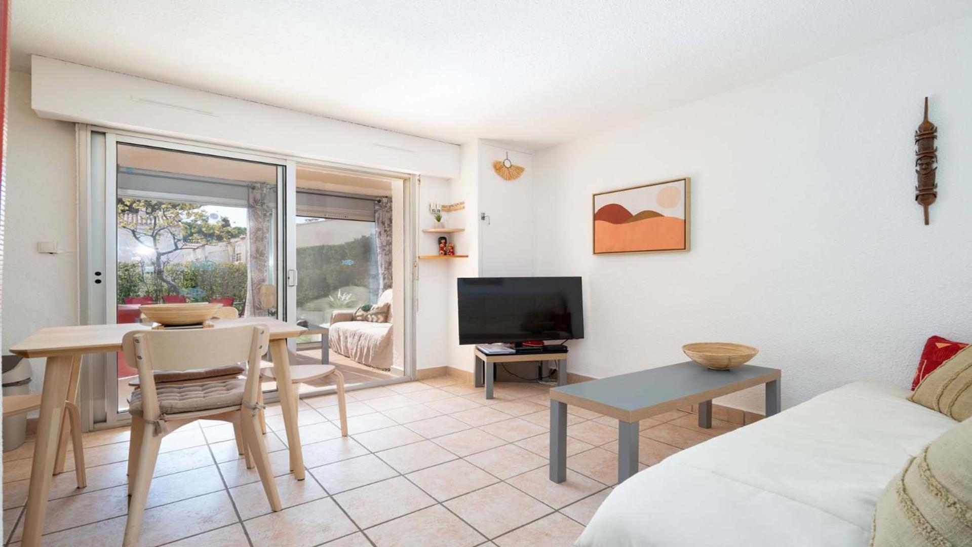 Eleuthera- 171- Appart Lumineux 4 Pers Agde Luaran gambar